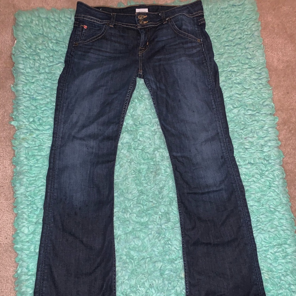 Wide leg jeans